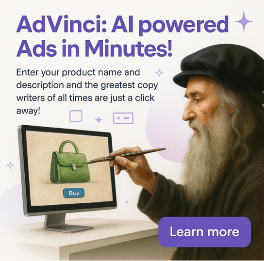 Exemplo de Anúncio - Ad-Creator: Anúncios com IA em Minutos!