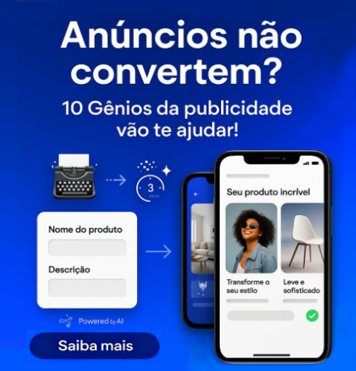 Exemplo de Anúncio - Ad-Creator: Anúncios com IA em Minutos!