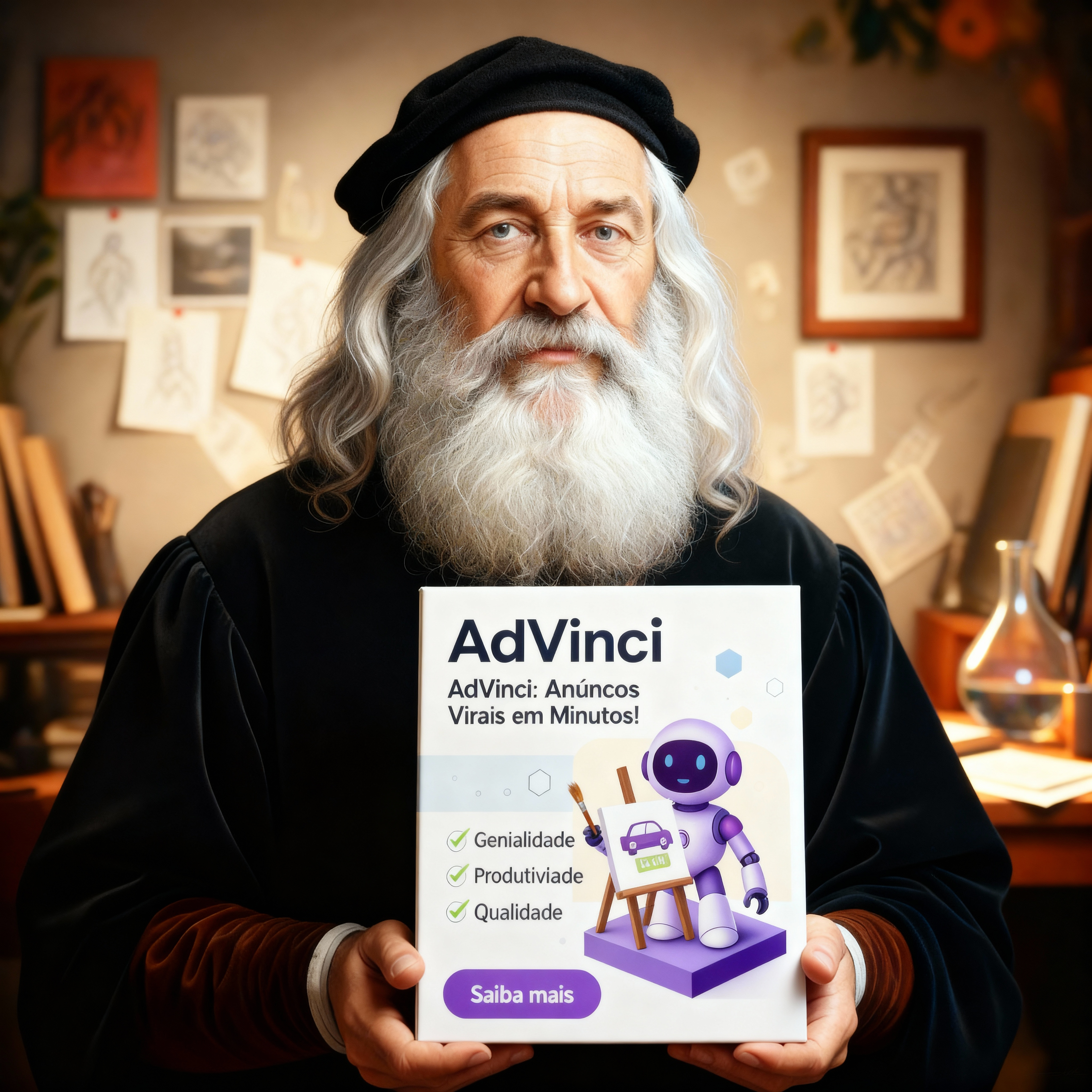 Exemplo de Anúncio - Ad-Creator: Anúncios com IA em Minutos!