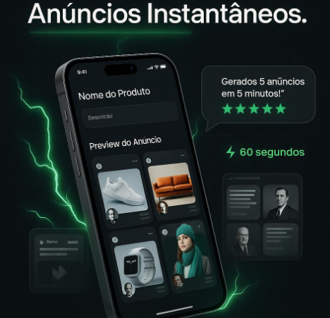 Exemplo de Anúncio - Ad-Creator: Anúncios com IA em Minutos!